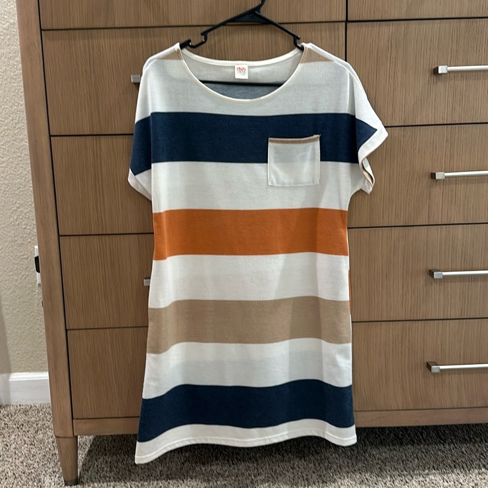 T-shirt dress, size medium